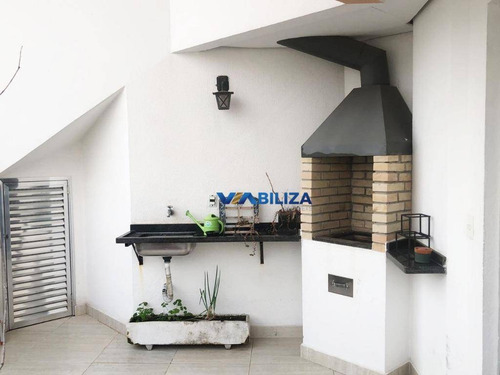 Cobertura Com 3 Suítes À Venda, 200 M² Por R$ 1.050.000 - Tatuapé - São Paulo/sp - Co0061