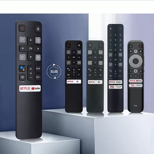 Control Remoto Para Tv Tcl Con Voz De Mando Compatible