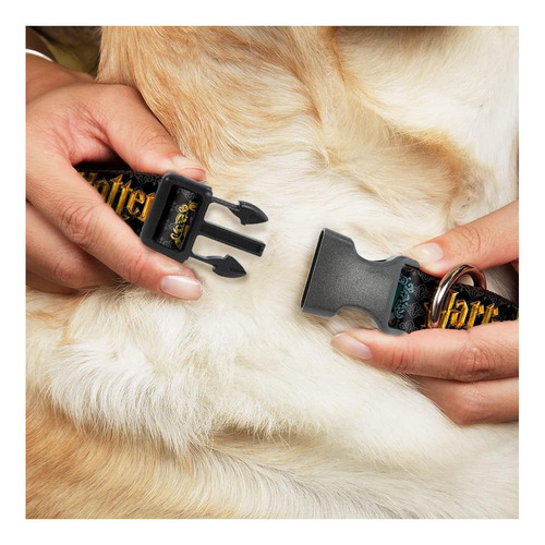 Collar De Perro Clip De Plástico Harry Potter Hufflepuff 7 A