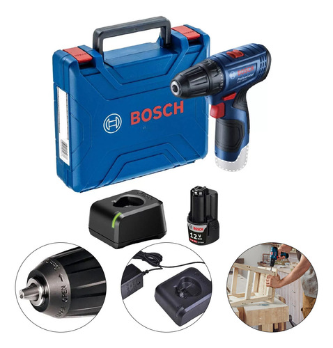 Furadeira Parafusadeira A Bateria 12 V - Gsr 120 Bosch