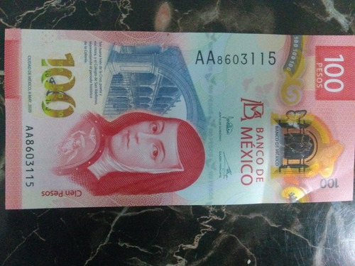 Billete De 100 Primera Edición Doble A , Buenas Condiciones 