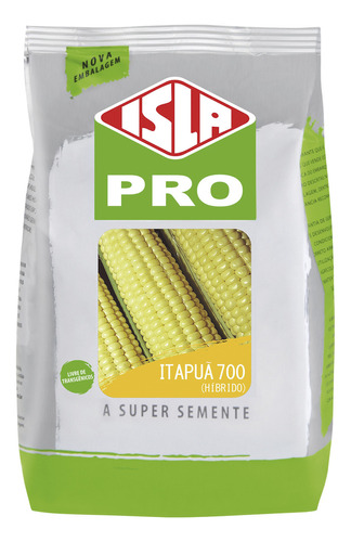 Semente Milho Verde Híbrido Itapuã 1kg Isla