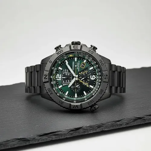 Citizen Navihawk Promaster Perpetual Safira 200m At8227-56x Cinza