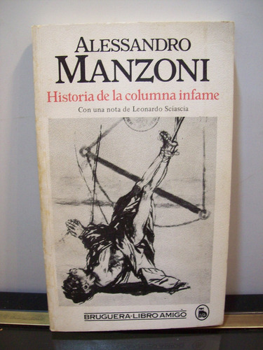 Adp Historia De La Columna Infame Alessandro Manzoni