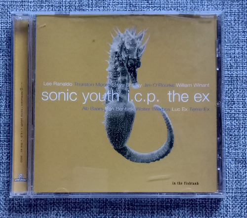 Cd Sonic Youth + I.c.p. + The Ex  In The Fishtank Usado Imp