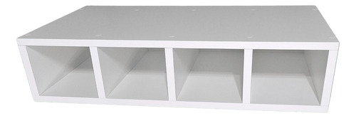 Nicho Para Garrafas Adega De Vinho 4 Lugares 100% Mdf 15cm E