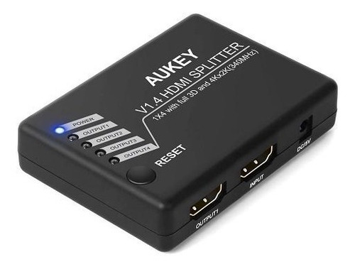 Amplificador Hdmi De 1x4 Puertos Aukey