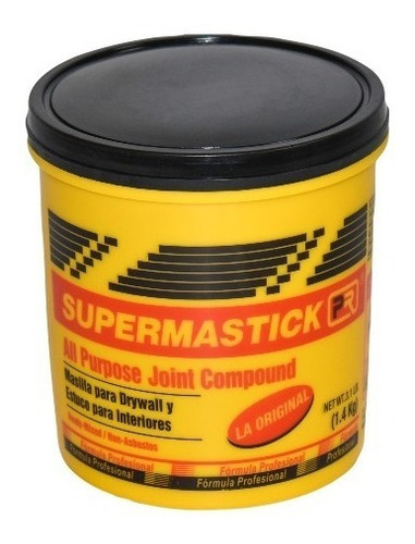 Masilla Para Yeso Balde 1,4 Kg - Supermastick 