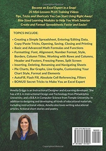 Microsoft Excel 2016 2013 2010 2007 Tips Tricks And., de Griggs, Amelia. Editorial Createspace Independent Publishing Platform en inglés