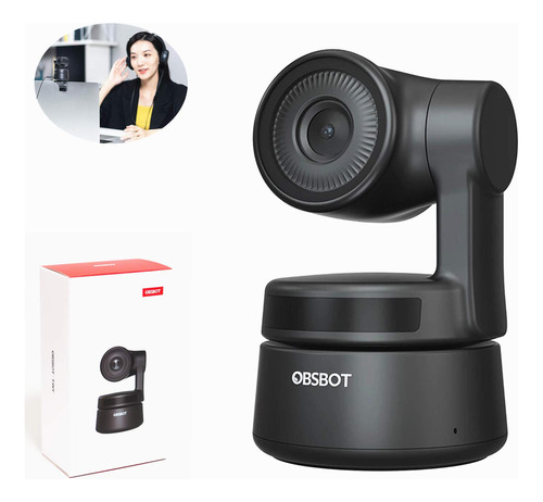 Obsbot Tiny 1080p Cam Microfono Ai Seguimiento Control Gesto