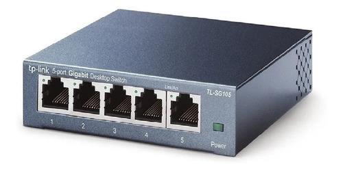 Switch Escritorio Tp Link/5ptos Giga/qos/igmp/tl-sg105