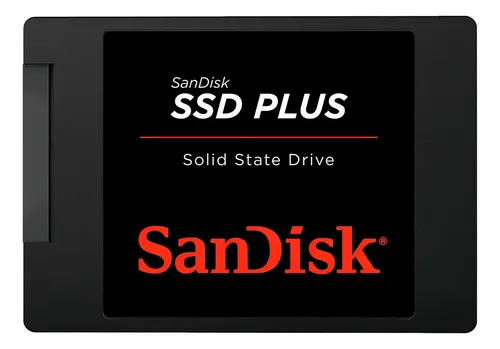 Ssd Sandisk 480gb Plus Sata 3.0 Interno 3 Anos Cor Ssd Sandisk