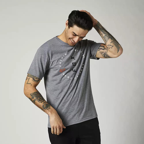 Polera Lifetsyle Clean Up Gris Fox