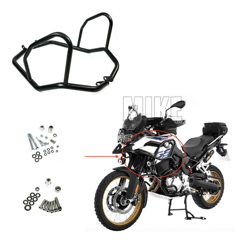 Imagen 2 de 10 de Defensa Bmw 850 Gs 750 Gs Parte Alta Tank Guard 750gs 850gs