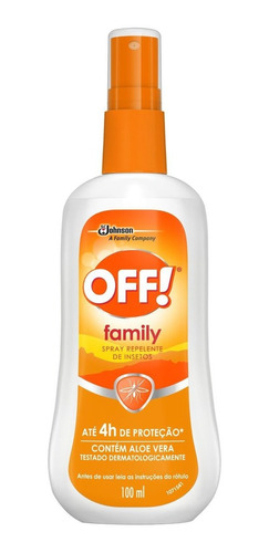 Repelente Off! Family Spray 100ml