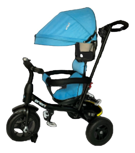Triciclo Infantil Priori Rt 9042 C/toldo Gira 360 Rebatible