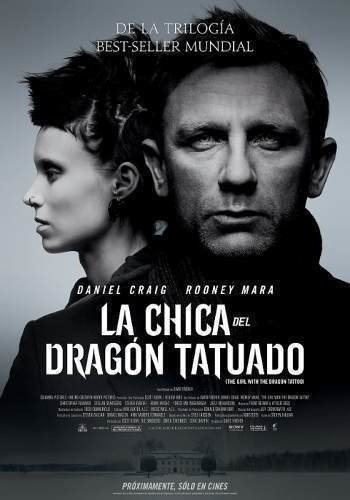 Poster Original Cine La Chica Del Dragón Tatuado