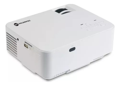 Mini Projetor Portátil L-12 T5 Data Show Retro Led Hd 1080p Cor Branco 127/220v