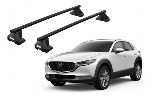 Barras Thule Mazda Cx-30 20- Tn / Squarebar Evo