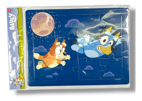 Rompecabezas Niños Infantil 12 Piezas Bluey Stars