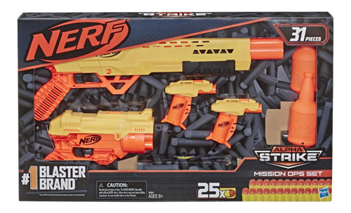 Nerf Alpha Strike Mission Ops Set Includes 4 Blasters