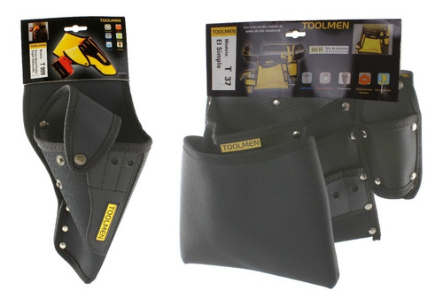Imagen 1 de 9 de Cinturon Portaherramienta Taladro Toolmen T999 + Durlero T37