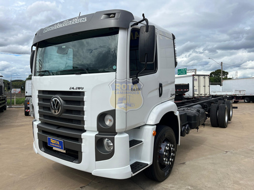 Vw 24.280 Constellation 2022 6x2 Caminhão Trucado