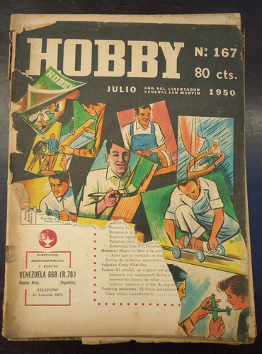 Revista Hobby N 167 Julio 1950