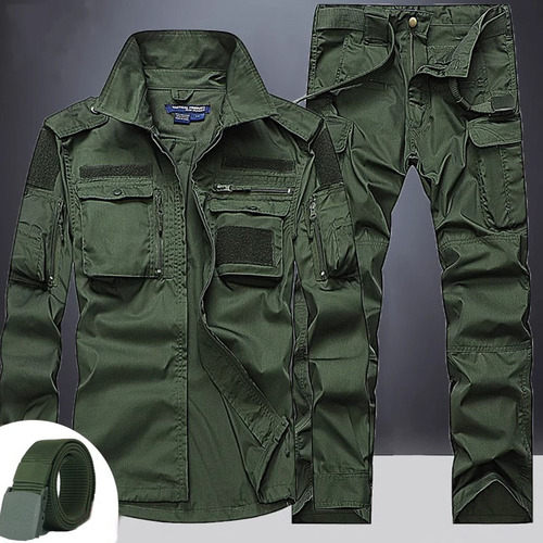 Conjuntos Tácticos Para Hombre, Transpirables, Múltiples