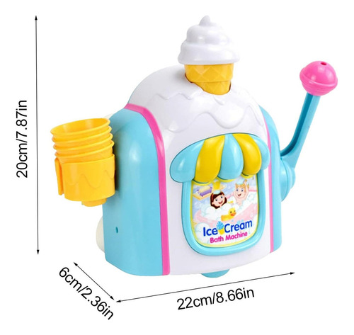 Yy Máquina Para Hacer Espuma De Helado Para El Baño