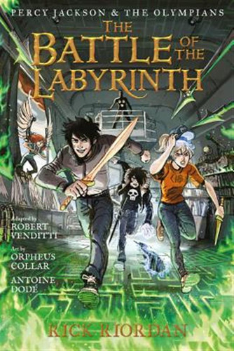 Libro Percy Jackson And The Olympians: Battle Of The Laby...