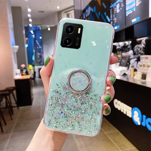 Aplicável A Funda Para Vivo Y15s Y01 Silicone Brillante