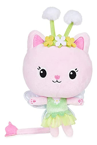 Peluche De Gatita Blanca Con Disfraz De Hada - 18cm De Alto