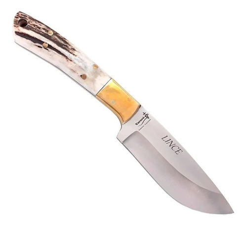 Cuchillo Yarara Lince Acero Inox Sueco Hoja 10cm Vaina Cuero