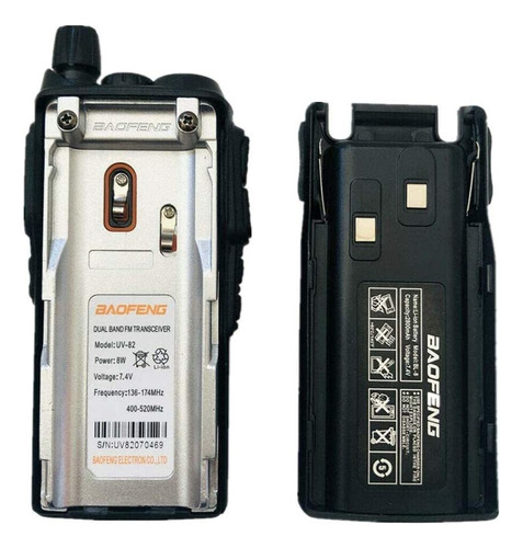 Baofeng Uv-82 8 Watts High Power 2-way Radio Dual Band Uhf V