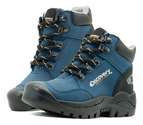 Bota Outdoor Discovery® Expedition Kids Color Marino 18-24