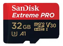 Comprar Sandisk Extreme Pro Microsdxc 32gb Clase 10 V30 A1 100mb\u002Fs