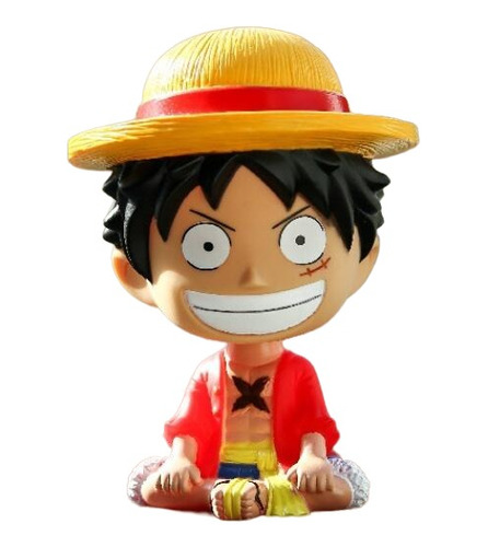 Figura Accion Monkey D. Luffy One Piece Cabeza Agitadora 