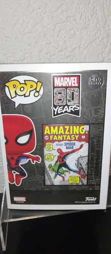 Funko Pop Spiderman 80 Aniversario Marvel 593 (Usado)