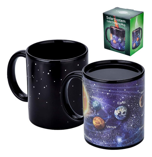 Antner Magic Heat Changing Coffee Mug Solar System Cerami...