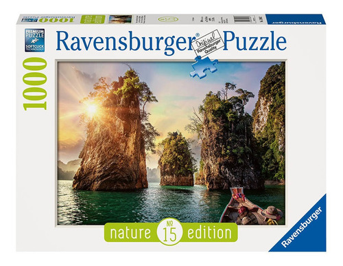 Puzzle Tres Rocas En Cheow, Tailandia - 1000 Piezas