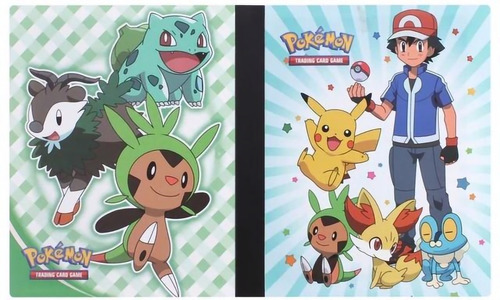 Album Protector Para Cartas Pokemon Diseño Pokemones Ash