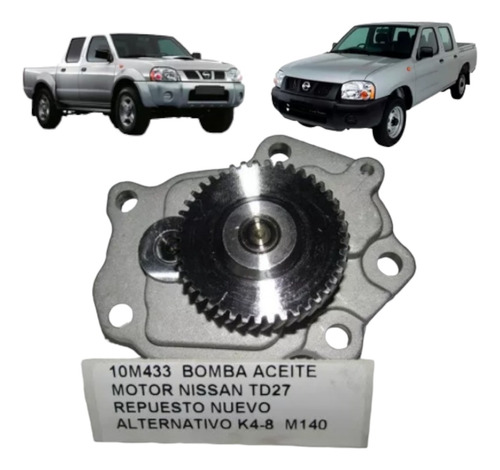 Bomba Aceite Motor Nissan Td27