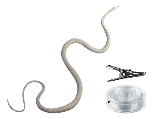 Broma De Serpiente Con Clip De Cuerda Broma De Serpiente Diy