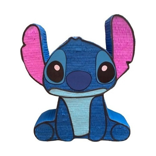 Piñata Personalizada Entamborada Stich Sentado