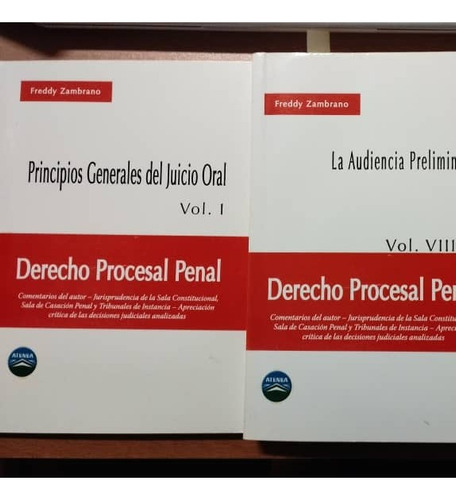 Derecho Procesal Penal - Vol I - V Y Viii