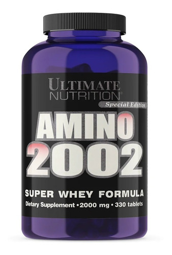 Ultimate Nutrition | Amino 2002 | 330 Tablets | 110 Servings