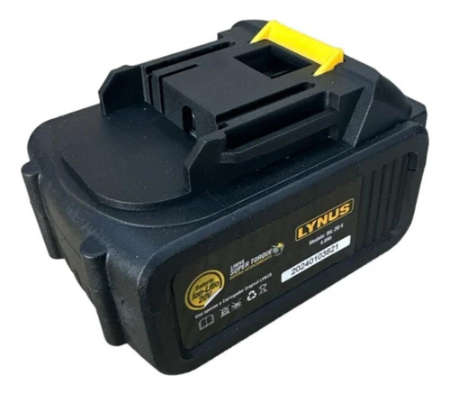 Bateria Lynus 20v 4ah