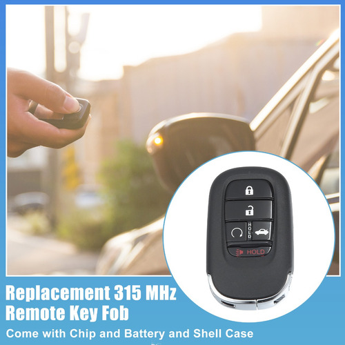 1 Control Remoto Para Honda Accord 2022 5 Button