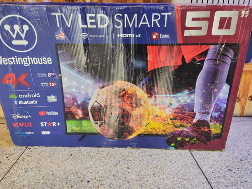 Smart Tv Led 4k Westinghouse 50 Nuevo